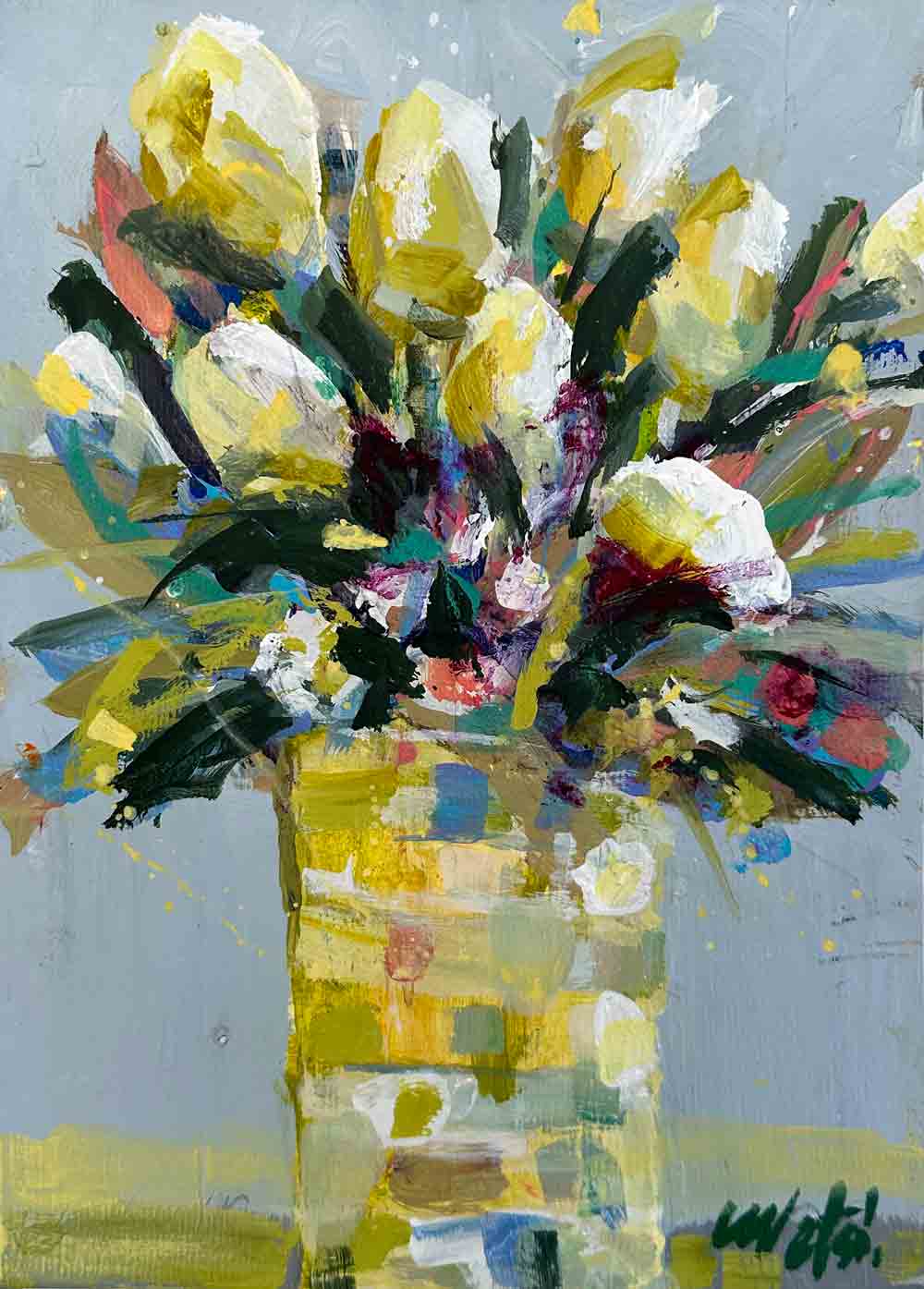 Happiness in a Vase